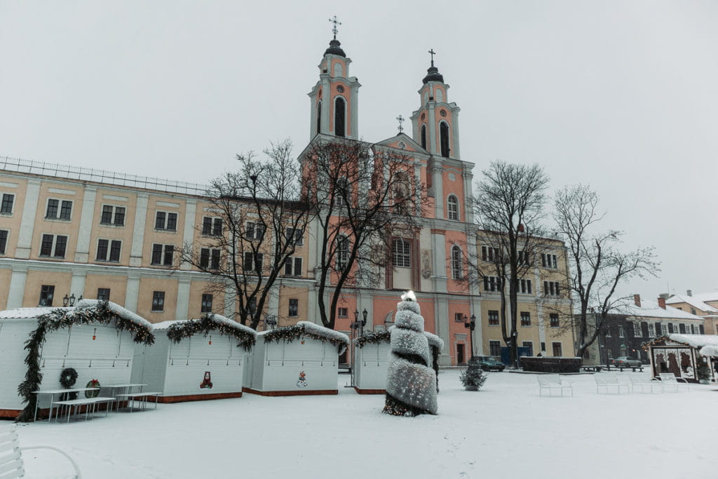 Feira de Natal em Kaunas
