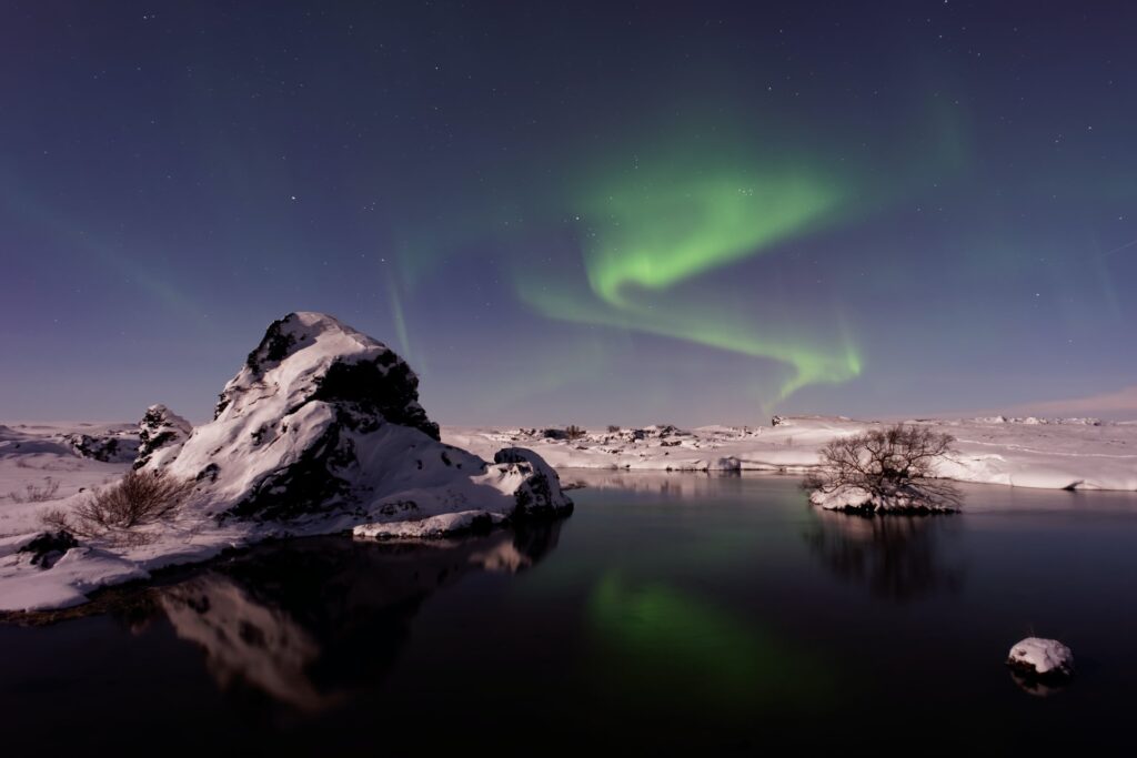 Destinos de Inverno na Europa para ver Aurora Boreal: Islândia
